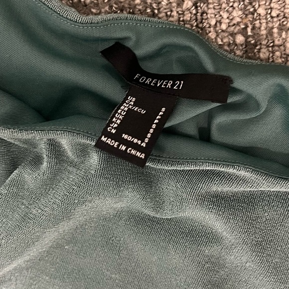 Teal Subtle Shimmer Maxi Dress - Picture 5 of 7